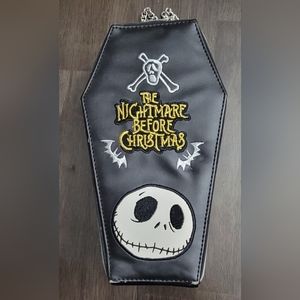 Vintage The Nightmare Before Christmas - Very Rare Jack Skellington Coffin Purse